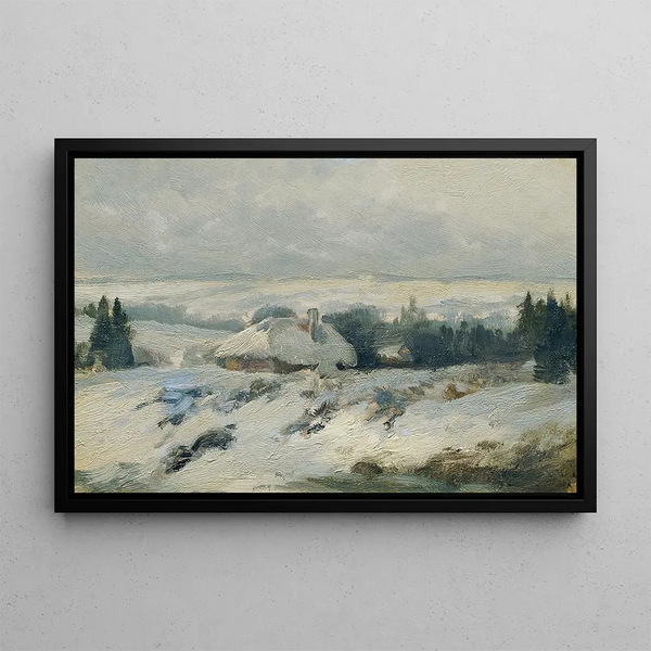 Heights Bohémo-Moraves - Ferdinand Engelmüller — framed artwork on a wall