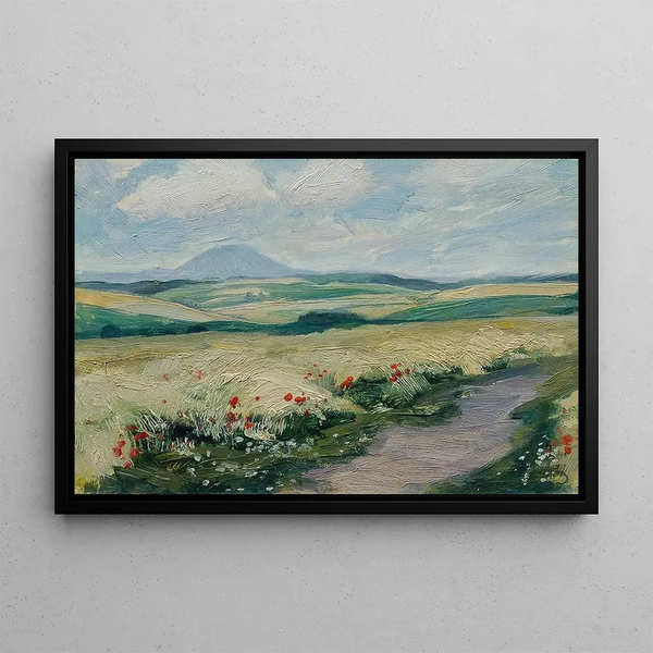Podipsko - Ferdinand Engelmüller — framed artwork on a wall