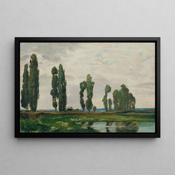 Táborsko - Ferdinand Engelmüller — framed artwork on a wall