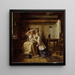 The convalescent - Ferdinand Fagerlin — framed artwork on a wall