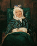 Aloisia Eltz in an armchair - Ferdinand Georg Waldmüller — artwork view