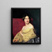 Anna Bayer, the artist's second wife - Ferdinand Georg Waldmüller — framed artwork on a wall
