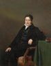 Portrait of Sigmund Caspar Fischer - Ferdinand Georg Waldmüller — artwork view