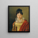 Catharina Freifrau de Koudelka - Ferdinand Georg Waldmüller — framed artwork on a wall