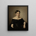 Countess Dimitri Tatischeff - Ferdinand Georg Waldmüller — framed artwork on a wall