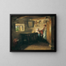 The Old Chest - Ferdinand Georg Waldmüller — framed artwork on a wall