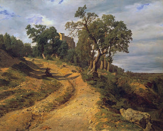 La ruine de Liechtenstein près de Mödling - Ferdinand Georg Waldmüller — artwork view