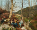 Early Spring Painting in the Vienna Woods - Ferdinand Georg Waldmüller — artwork view