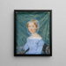 Mme Theresia Rupprecht - Ferdinand Georg Waldmüller — framed artwork on a wall