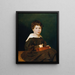 Heinrich Werner (1830 - 1861) painting, son of Johann and Magdalena Werner - Ferdinand Georg Waldmüller — framed artwork on a wall