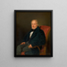 Johann Jakob Schwartz von Mohrenstern, factory director and private citizen - Ferdinand Georg Waldmüller — framed artwork on a wall