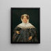 Joséphine Schaumburg née Stahel - Ferdinand Georg Waldmüller — framed artwork on a wall