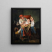 Mother luck - Ferdinand Georg Waldmüller — framed artwork on a wall