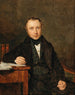 Portrait Painting of Josef von Stadler - Ferdinand Georg Waldmüller — artwork view