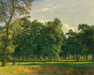 Landscape of the Prater - Ferdinand Georg Waldmüller — artwork view