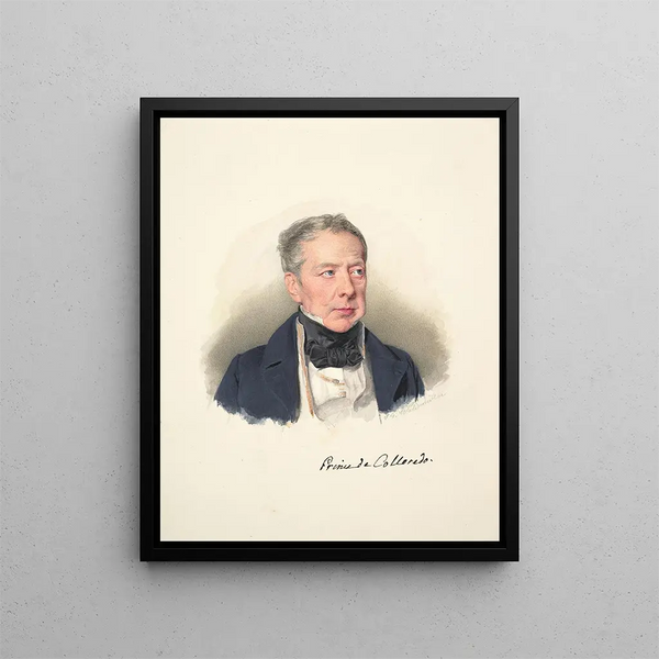 Prince Rodolphe Joseph de Colloredo-Mansfeld - Ferdinand Georg Waldmüller — framed artwork on a wall