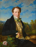 Self-portrait at a young age - Ferdinand Georg Waldmüller — artwork view