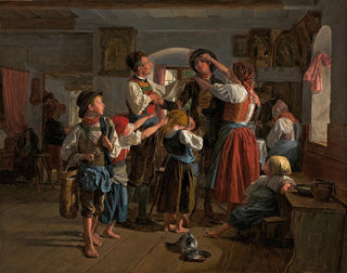 L'Adieu des conscrits - Ferdinand Georg Waldmüller — artwork view