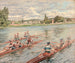 La course d'avirons - Ferdinand Gueldry — artwork view