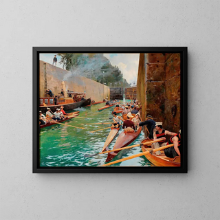 L'Inclusion - Ferdinand Gueldry — framed artwork on a wall