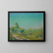 View of Rhenen - Ferdinand Hart Nibbrig — framed artwork on a wall