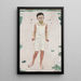 Enchanted Boy - Ferdinand Hodler — framed artwork on a wall