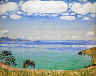 Lake Geneva seen from Chexbres - Ferdinand Hodler — artwork view