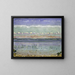 Lake Geneva with the Jura hills - Ferdinand Hodler — framed artwork on a wall