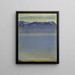 the Lake Geneva with the Savoy Alps - Ferdinand Hodler — framed artwork on a wall
