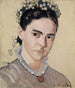 Portrait of Marie Elise Bernhard Hodler - Ferdinand Hodler — artwork view