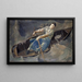 The Bold Woman - Ferdinand Hodler — framed artwork on a wall