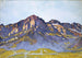Les Dents Blanches à Champéry au soleil du matin - Ferdinand Hodler — artwork view