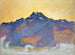 Les Dents du Midi vues depuis Chesires - Ferdinand Hodler — artwork view
