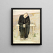 The Disillusioned - Ferdinand Hodler — framed artwork on a wall