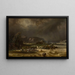 La Meuse à Poilvache - Ferdinand Joseph Bernard Marinus — framed artwork on a wall