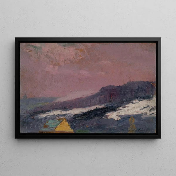Beginning of Spring - Ferdinand Katona — framed artwork on a wall