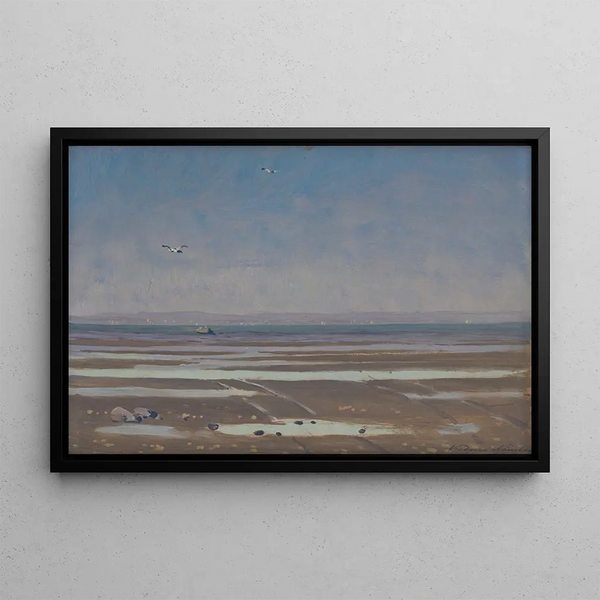 Beginning of Spring (Conflict of Cas) - Ferdinand Katona — framed artwork on a wall