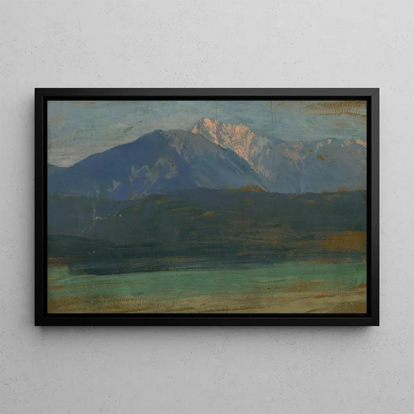 High Tatras Painting - Ferdinand Katona — framed artwork on a wall