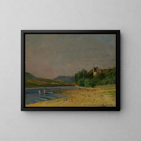 Château de Nedeck - Ferdinand Katona — framed artwork on a wall