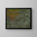 Winter Sunset - Ferdinand Katona — framed artwork on a wall