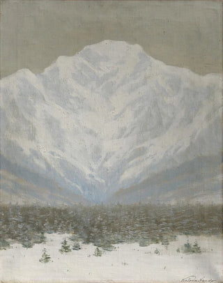 Les Hautes Tatras en hiver - Ferdinand Katona — artwork view