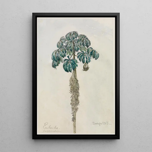 Lazy Tree - Ferdinand Keller — framed artwork on a wall