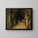 Lady Absinthe - Ferdinand Keller — framed artwork on a wall