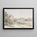 Bay near Rio de Janeiro - Ferdinand Keller — framed artwork on a wall