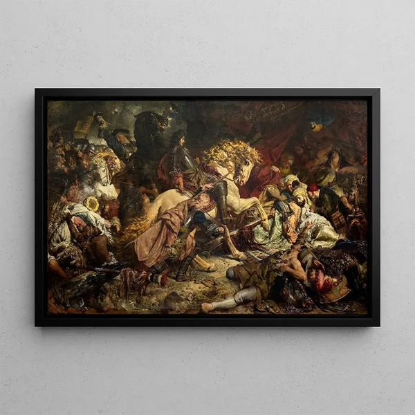 Trkenlouis - Ferdinand Keller — framed artwork on a wall