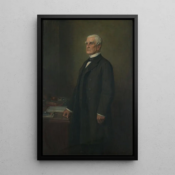 The Minister Ignaz C von Plener - Ferdinand Kruis — framed artwork on a wall