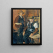 Les agriculteurs de Sarntheiner - Ferdinand Kruis — framed artwork on a wall