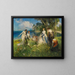 Europe sur le taureau - Ferdinand Leeke — framed artwork on a wall