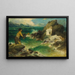 Sirènes - Ferdinand Leeke — framed artwork on a wall