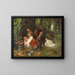 Snow White - Ferdinand Leeke — framed artwork on a wall